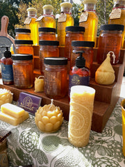 Berwyn Wildflower 100% Honey in a Muth bottle