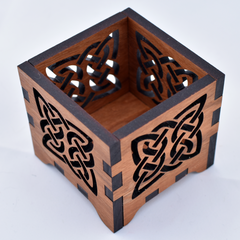 Celtic Knot Tea Light Candle Holder