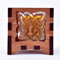 Celtic Knot Tea Light Candle Holder