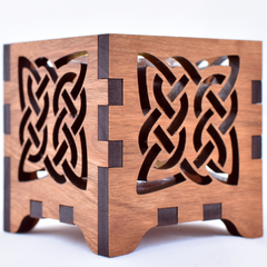 Celtic Knot Tea Light Candle Holder