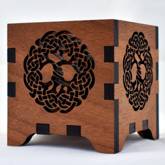 Celtic Tree of Life Tea Light Candle Holder