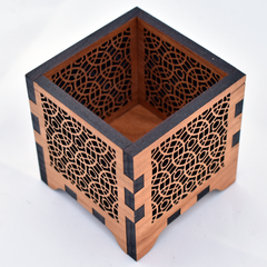 Circle Star Tea Light Candle Holder