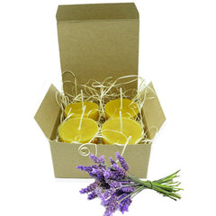 100% Beeswax Votive Box Set