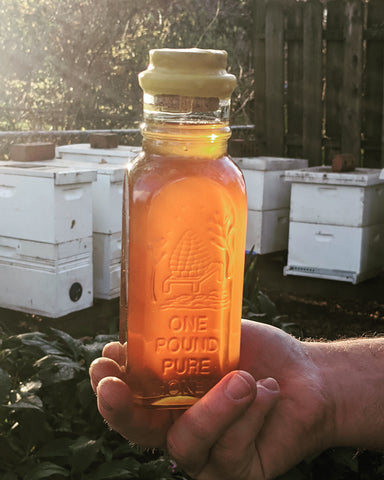 Berwyn Wildflower 100% Raw Honey Muth Bottle
